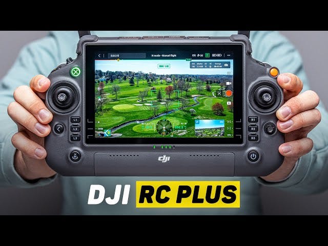 DJI RC Plus Overview - A New Remote for Enterprise Drones